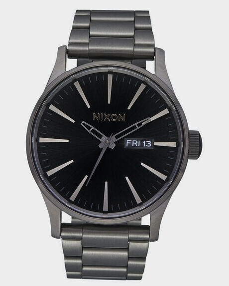 GUNMETAL BLACK SUNRAY MENS ACCESSORIES NIXON WATCHES - A356-5084-00