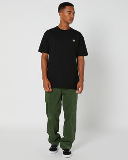 Green corduroy pants store men
