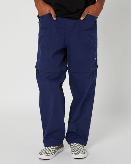 NAVY MENS CLOTHING STUSSY PANTS - ST036603NAVY