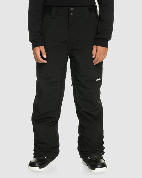 TRUE BLACK SNOW KIDS QUIKSILVER SNOW PANTS - EQBTP03051-KVJ0