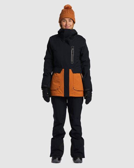 BLACK SNOW WOMENS BILLABONG SNOW JACKET - EBJTJ00113-BLK