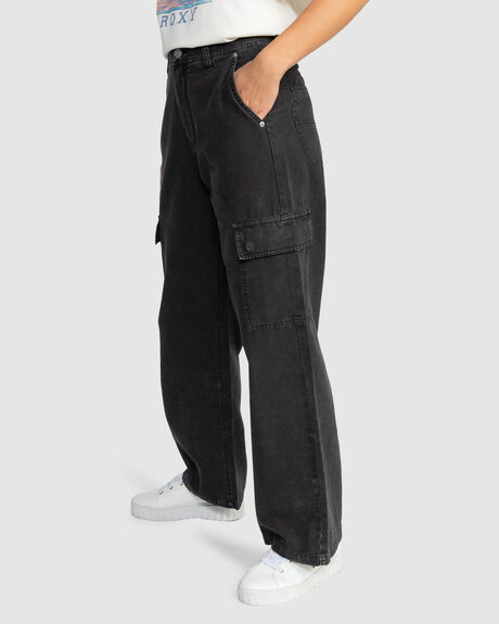 PHANTOM WOMENS CLOTHING ROXY PANTS - ERJNP03560-KTA0