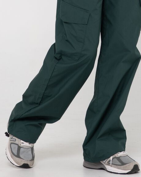 DARK EMERALD WOMENS CLOTHING RUSTY PANTS - S23-PAL1367-DAE-10