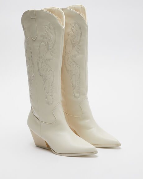 BONE WOMENS FOOTWEAR BILLINI BOOTS - B1372-BONE