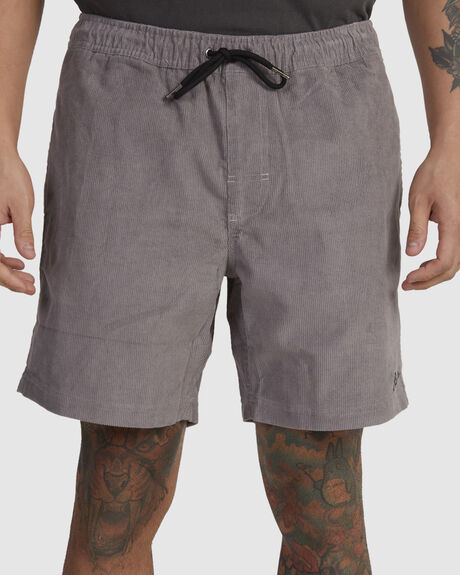 Rvca Escape Elastic Script Shorts - Jade