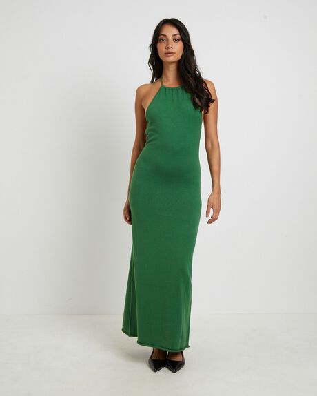 GREEN WOMENS CLOTHING SUBTITLED DRESSES - 1000106399-GRN-XXS