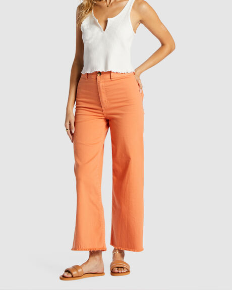 ORANGE KISS WOMENS CLOTHING BILLABONG PANTS - ABJNP00126-NKG0