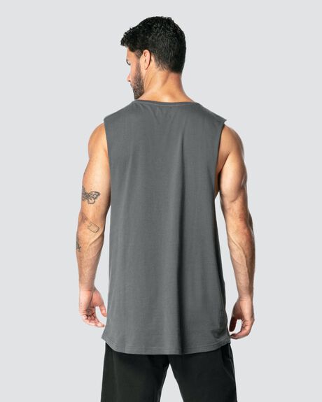 CHARCOAL MENS CLOTHING ONEBYONE SINGLETS + TANKS - OBO-1071-S
