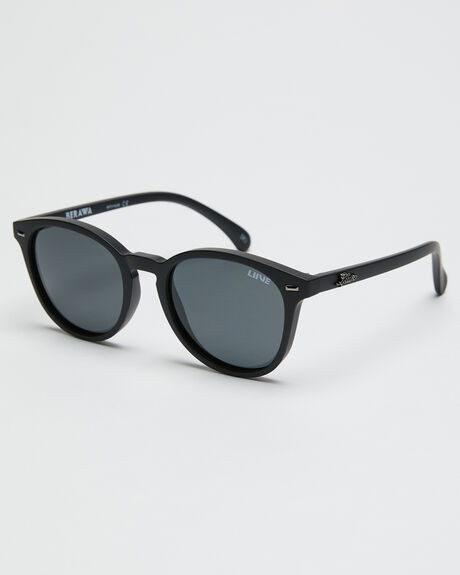 POLAR MATT BLACK MENS ACCESSORIES LIIVE VISION SUNGLASSES - L0751BPMB