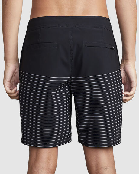 BLACK MENS CLOTHING RVCA BOARDSHORTS - M1031RCT-BLK