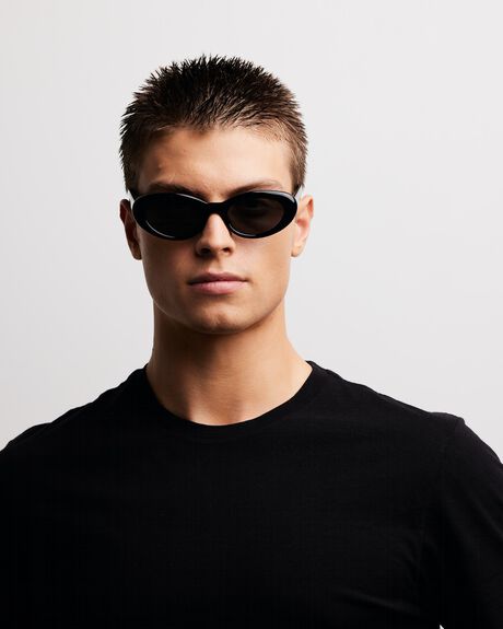 BLACK MENS ACCESSORIES REALITY EYEWEAR SUNGLASSES - REA-SIR-BLK