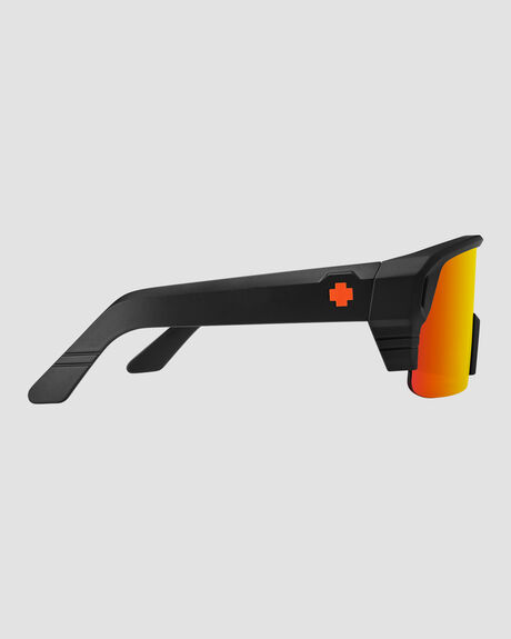 MATTE BLACK MENS ACCESSORIES SPY SUNGLASSES - SPS-M5BK94O