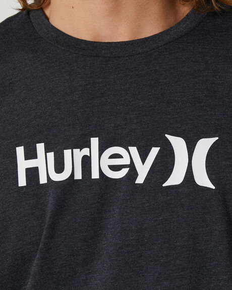 BLACK HEATHER MENS CLOTHING HURLEY GRAPHIC TEES - HATS1020H032