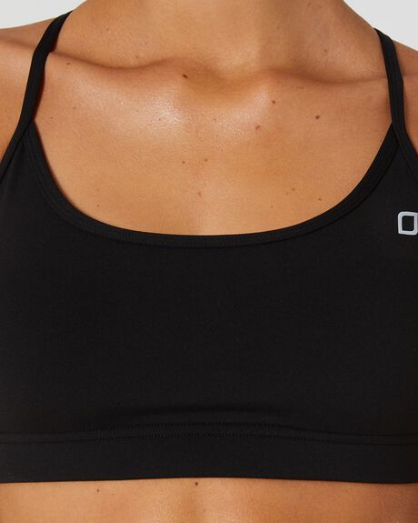 BLACK WOMENS ACTIVEWEAR LORNA JANE SPORTS BRAS - LB0128BLK