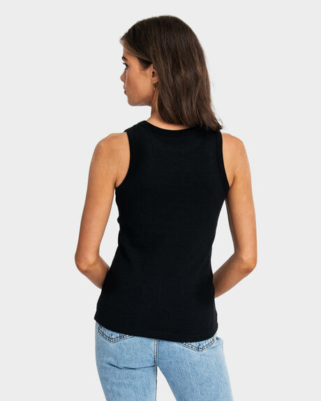 BLACK WOMENS CLOTHING ONEBYONE SINGLETS - OBO-1041-XS