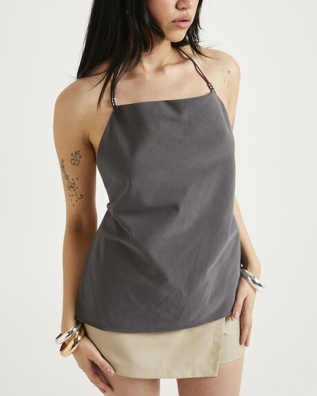STONE WOMENS CLOTHING ALICE IN THE EVE TOPS - ALWS25265-BEI