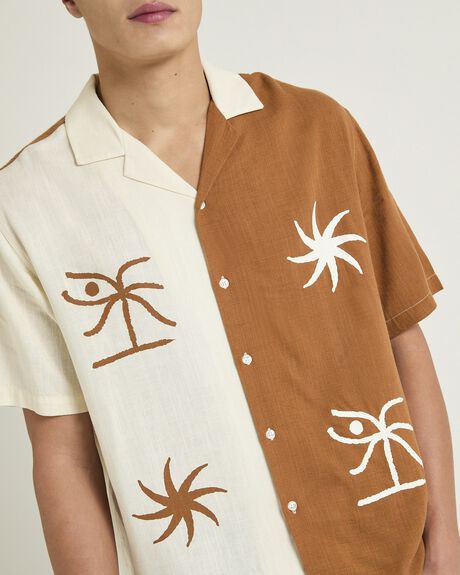 RUST MENS CLOTHING ARVUST SHIRTS - ARMS25264-ORG-S