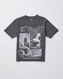 Sleeve Teen Boys SurfStitch Transform T-Shirt - Insight | Short Black Vintage