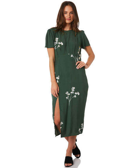 MUSTANG GREEN WOMENS CLOTHING RUE STIIC DRESSES - SA19-12-BMG