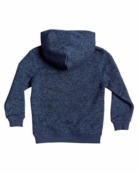 BLUE NIGHTS HEATHER KIDS BOYS QUIKSILVER JUMPERS + JACKETS - EQKFT03307-BSTH
