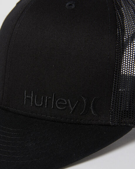 BLACK BLACK MENS ACCESSORIES HURLEY HEADWEAR - HNHM000622