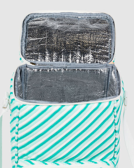 BEACH GLASS MINI STRIPE WOMENS ACCESSORIES ROXY BACKPACKS + BAGS - ERJAA04345-GCZ4