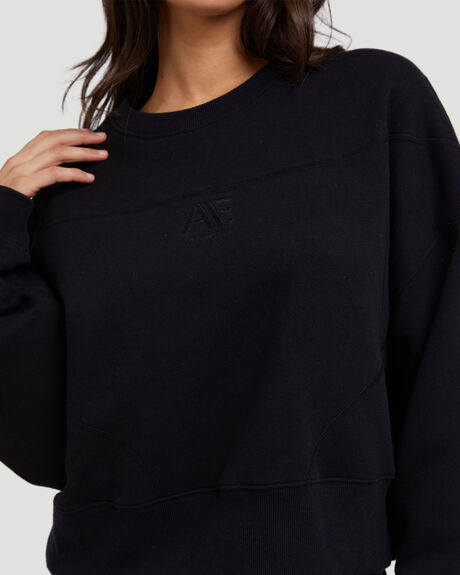 BLACK WOMENS CLOTHING ALL ABOUT EVE JUMPERS - 6420014BLK