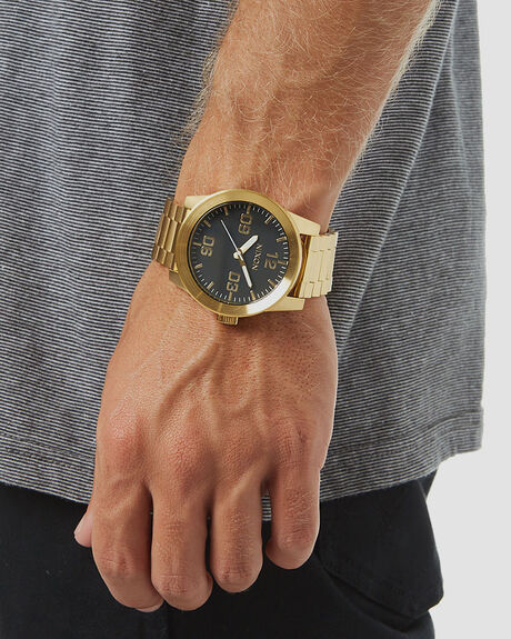 ALL GOLD BLACK MENS ACCESSORIES NIXON WATCHES - A346510