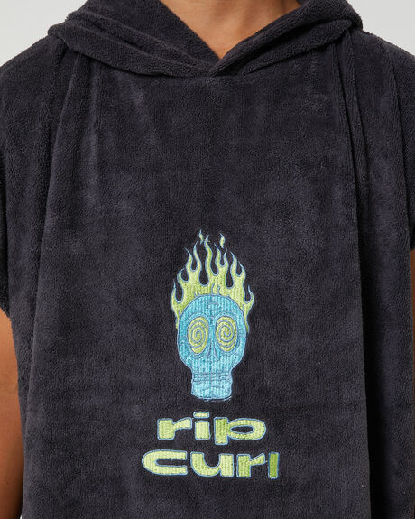 BLACK KIDS BOYS RIP CURL TOWELS - 004BTO0090