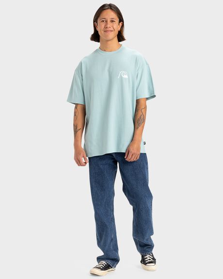 AQUIFER MENS CLOTHING QUIKSILVER T-SHIRTS + SINGLETS - UQYZT05514-BGW0