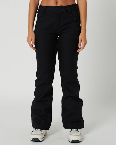 Rip Curl Rider High Waist Womens Snow Pant Washed Black 2023