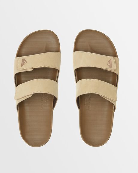 TAN MENS FOOTWEAR QUIKSILVER SANDALS - AQYL101256-CSJ1