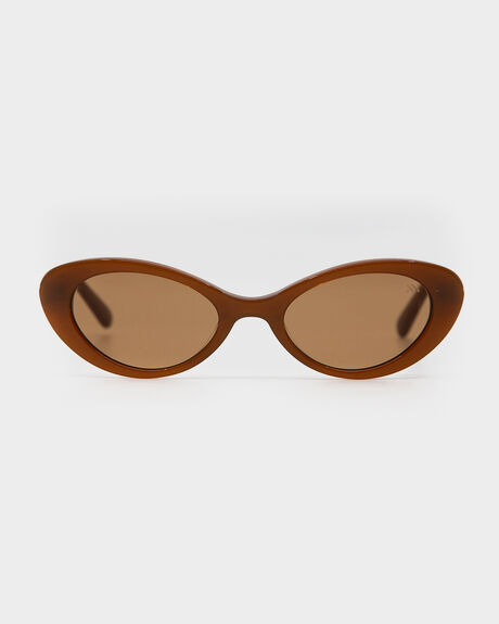 CHOCOLATE BROWN WOMENS ACCESSORIES RIXX EYEWEAR SUNGLASSES - RXTTE01