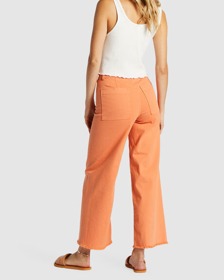ORANGE KISS WOMENS CLOTHING BILLABONG PANTS - ABJNP00126-NKG0