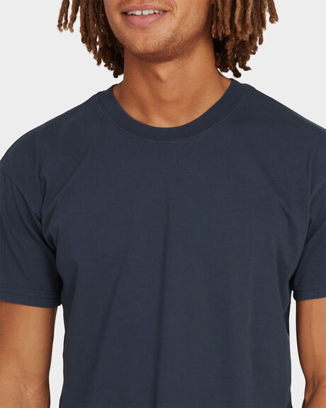 NAVY MENS CLOTHING BILLABONG T-SHIRTS + SINGLETS - UBYZT00162-NVY