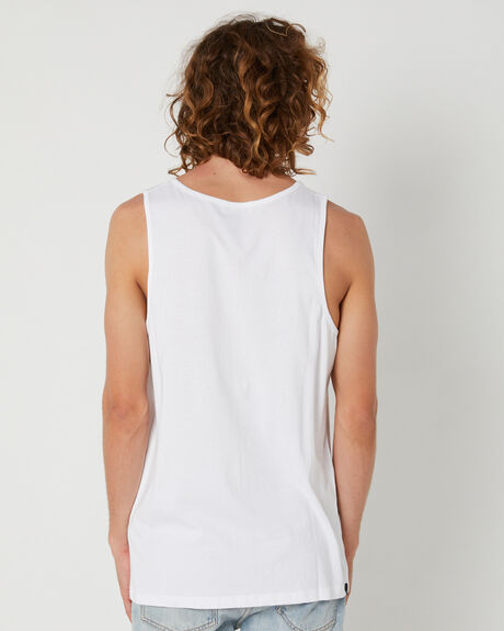 WHITE MENS CLOTHING RIP CURL SINGLETS + TANKS - CTEMD91000