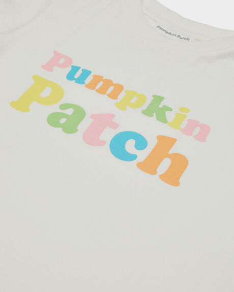 WHITE KIDS GIRLS PUMPKIN PATCH TOPS - TGT-007WHT