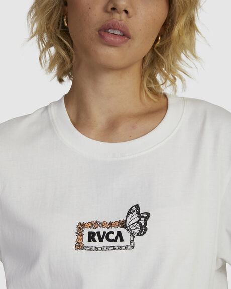 SALT WOMENS CLOTHING RVCA T-SHIRTS + SINGLETS - UVJZT00210-WZA0