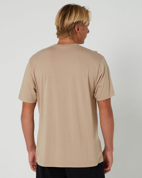 TAUPE MENS CLOTHING AFENDS T-SHIRTS + SINGLETS - M230004-TAU