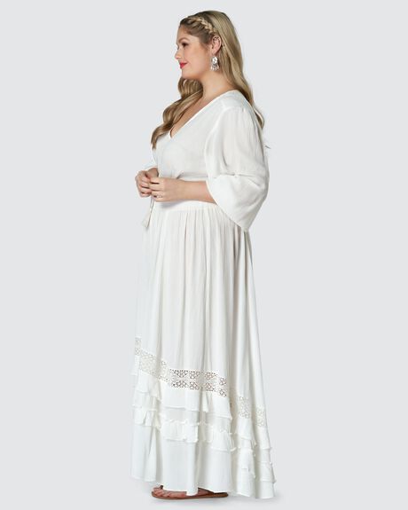 WHITE WOMENS CLOTHING THE POETIC GYPSY DRESSES - CPSS21779001-10