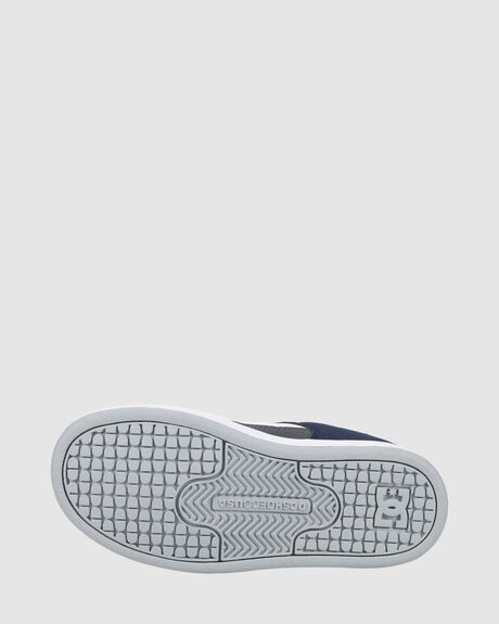 NAVY/GREY KIDS BOYS DC SHOES SNEAKERS - ADBS300378-NGY