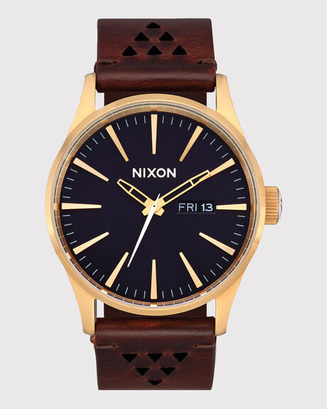 GOLD / INDIGO / BROWN MENS ACCESSORIES NIXON WATCHES - A105-5033-00