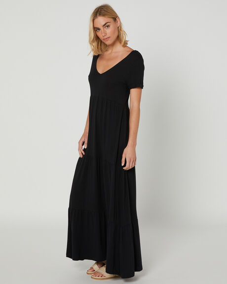 BLACK WOMENS CLOTHING SILENT THEORY DRESSES - 60X5073BLK