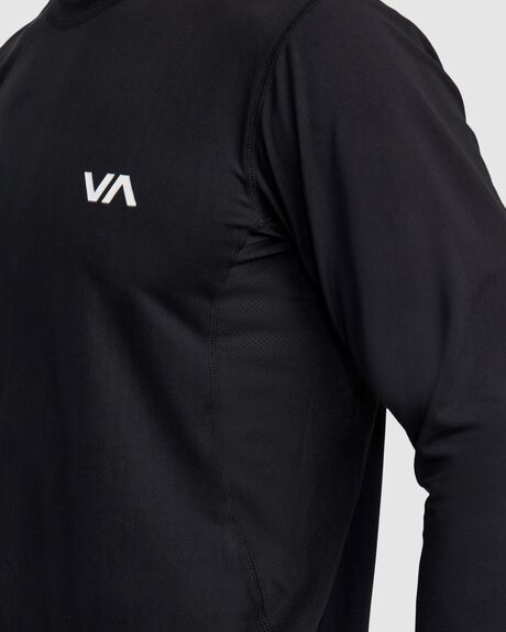 BLACK MENS CLOTHING RVCA SPORTSWEAR - V9011RSV-BLK