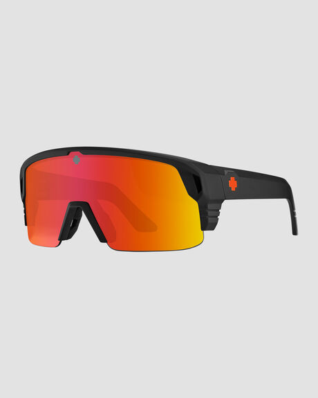 MATTE BLACK MENS ACCESSORIES SPY SUNGLASSES - SPS-M5BK94O