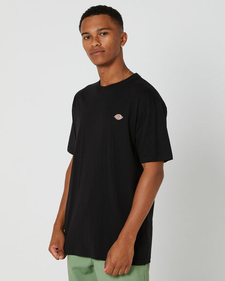 BLACK MENS CLOTHING DICKIES BASIC TEES - DM123-SS02BLACK