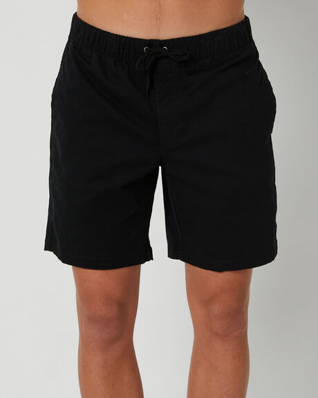 BLACK MENS CLOTHING SWELL SHORTS - S5173251BLK