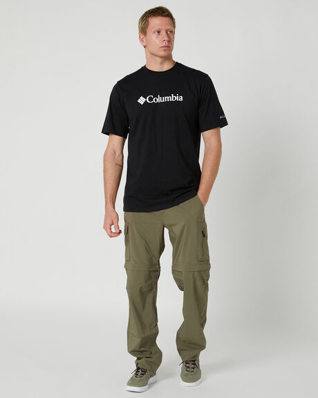 BLACK MENS CLOTHING COLUMBIA T-SHIRTS + SINGLETS - 1680051-010