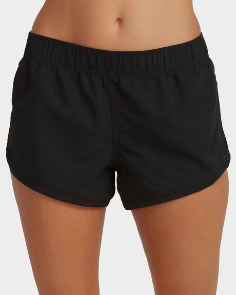 BLACK WOMENS CLOTHING BILLABONG SHORTS - UBJBS00105-BLK