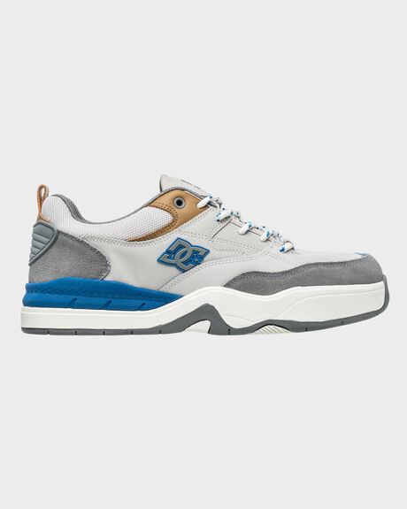 GREY/BLUE/GREY MENS FOOTWEAR DC SHOES SNEAKERS - ADYS100844-XSBS